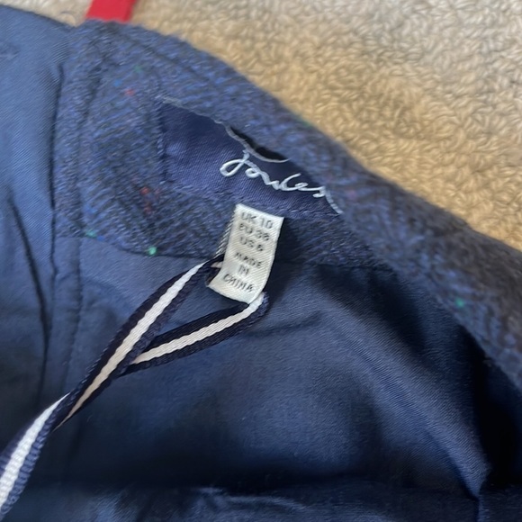 Joules Navy Mini Shirt Size 6 - Picture 3 of 9